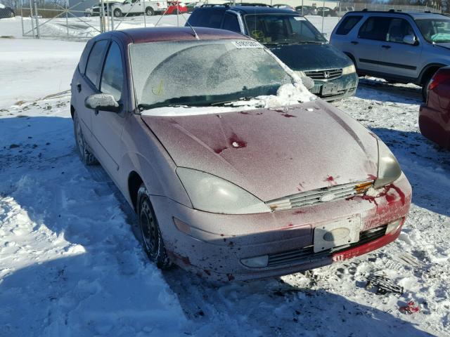 3FAFP37324R126167 - 2004 FORD FOCUS ZX5 RED photo 1