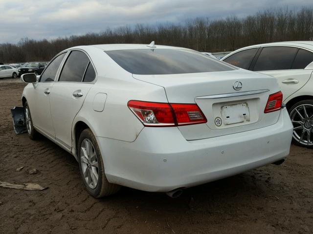 JTHBK1EG5C2488948 - 2012 LEXUS ES 350 WHITE photo 3