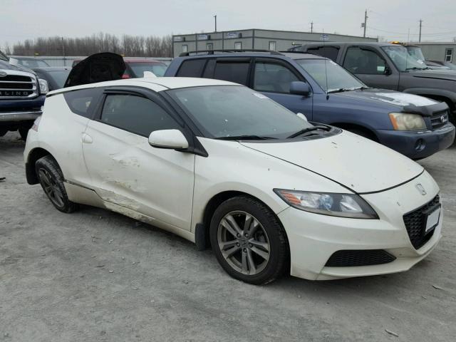 JHMZF1D43DS000205 - 2013 HONDA CR-Z WHITE photo 1