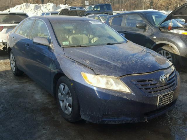 4T1BE46K08U198198 - 2008 TOYOTA CAMRY CE BLUE photo 1