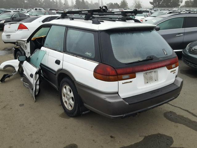 4S3BG6852W7600087 - 1998 SUBARU LEGACY 30T WHITE photo 3