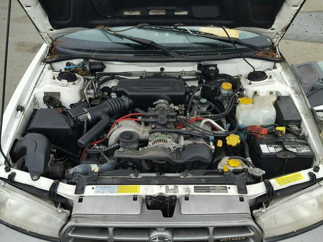 4S3BG6852W7600087 - 1998 SUBARU LEGACY 30T WHITE photo 7