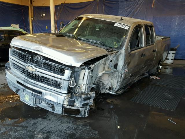 1GCHK23617F540683 - 2007 CHEVROLET SILVERADO SILVER photo 2