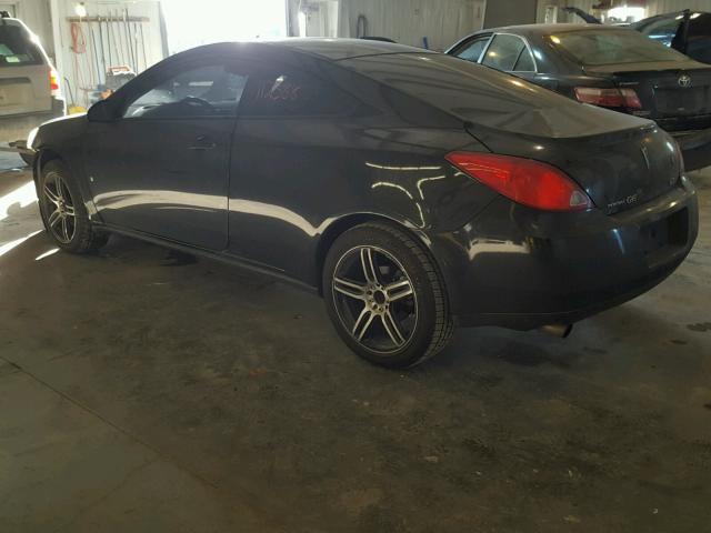 1G2ZH17N284106529 - 2008 PONTIAC G6 GT BLACK photo 3