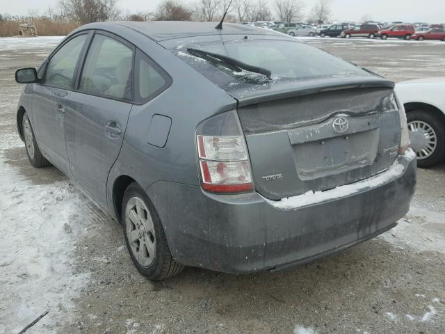 JTDKB20U753068982 - 2005 TOYOTA PRIUS GRAY photo 3