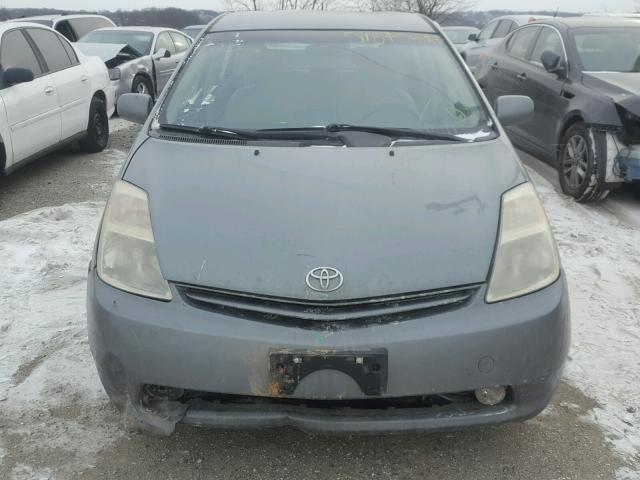 JTDKB20U753068982 - 2005 TOYOTA PRIUS GRAY photo 9