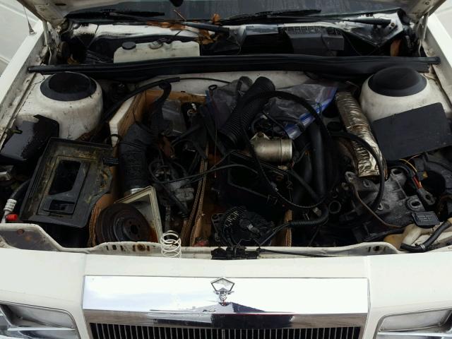1C3BC55E0GG291025 - 1986 CHRYSLER LEBARON 白色 照片 7
