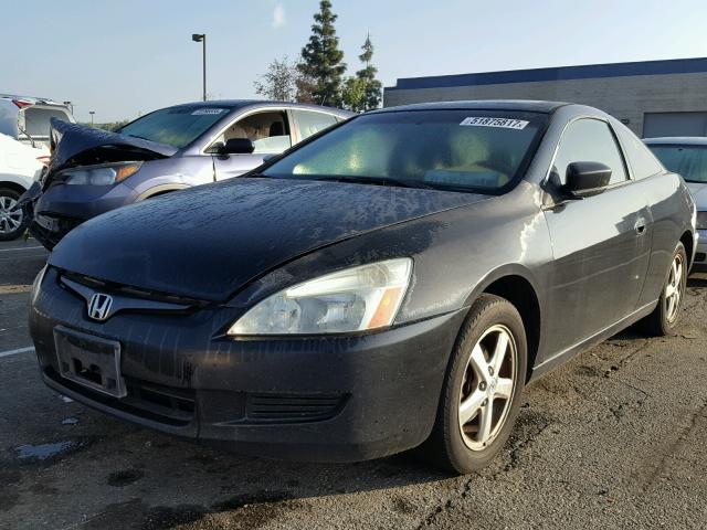 1HGCM71695A011529 - 2005 HONDA ACCORD EX BLACK photo 2