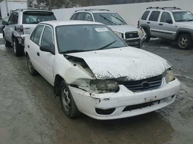 1NXBR12E81Z541428 - 2001 TOYOTA COROLLA CE WHITE photo 1