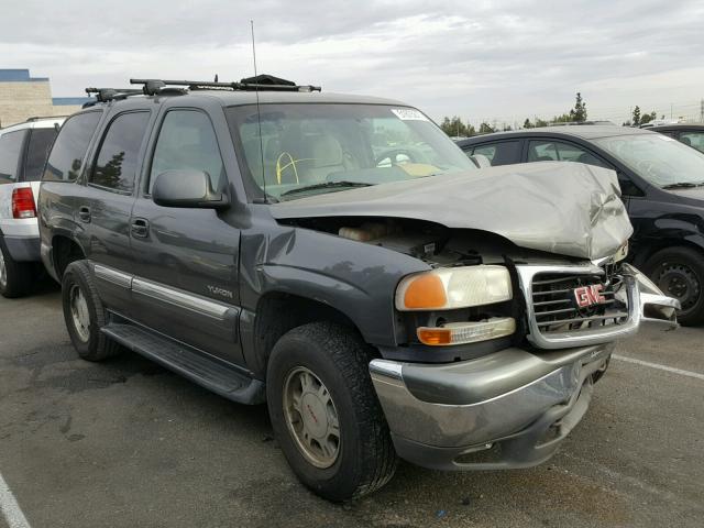 1GKEC13T61R169644 - 2001 GMC YUKON GRAY photo 1