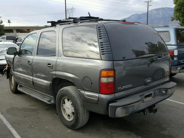 1GKEC13T61R169644 - 2001 GMC YUKON GRAY photo 3