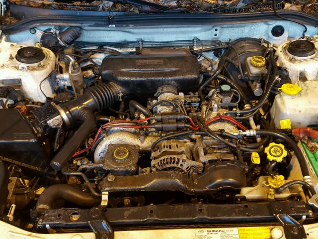 JF1SF6554WH751360 - 1998 SUBARU FORESTER S WHITE photo 7