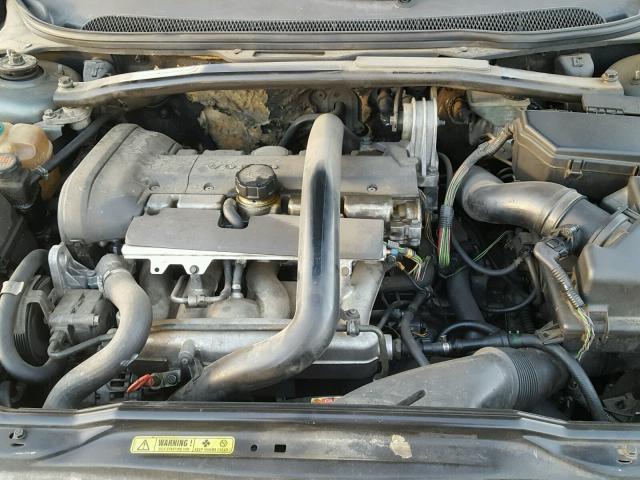 YV1SW58D811014603 - 2001 VOLVO V70 2.4T BLUE photo 7