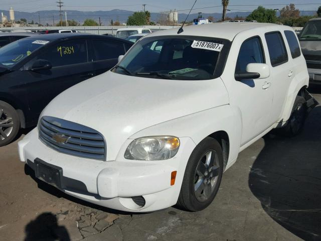 3GNBABFW3BS632961 - 2011 CHEVROLET HHR LT WHITE photo 2