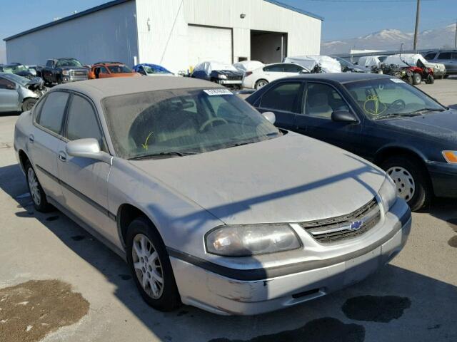 2G1WF52E229181697 - 2002 CHEVROLET IMPALA SILVER photo 1