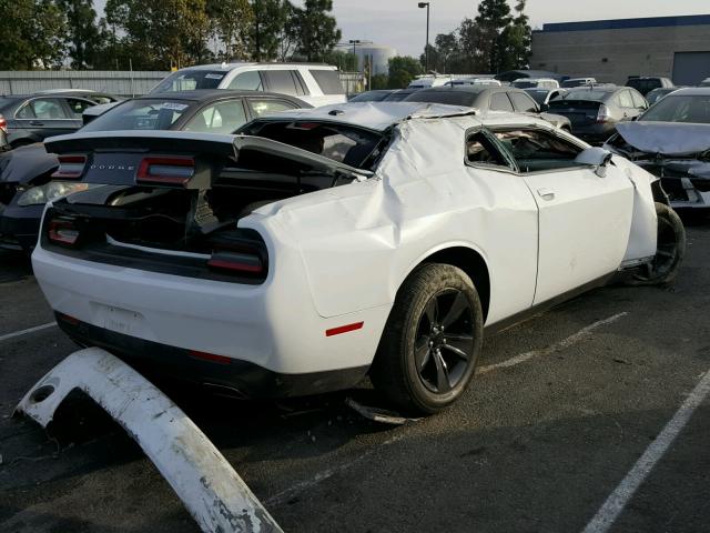 2C3CDZAG6FH819556 - 2015 DODGE CHALLENGER WHITE photo 4