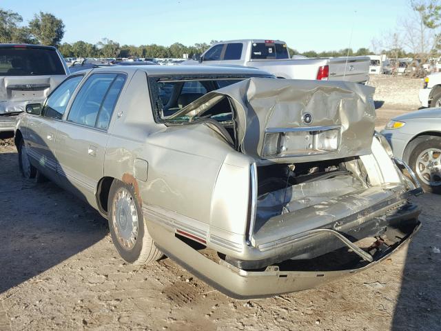 1G6KD52Y2VU206890 - 1997 CADILLAC DEVILLE GOLD photo 3