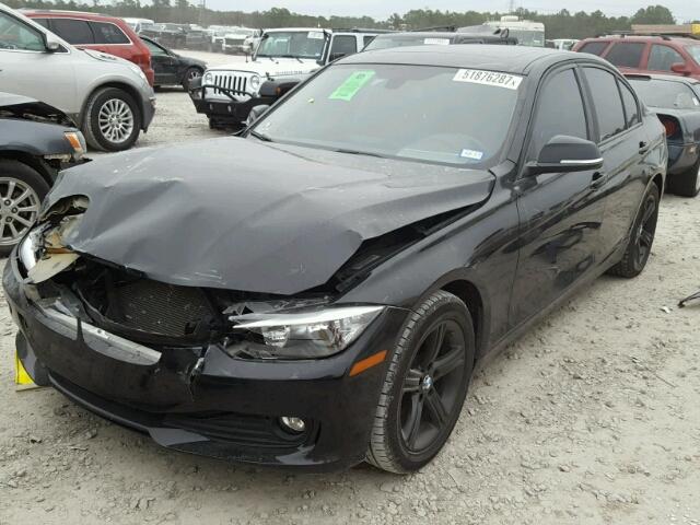 WBA3B1C5XDF461615 - 2013 BMW 320 I BLACK photo 2