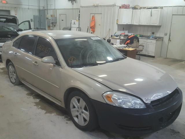 2G1WA5EK1B1171497 - 2011 CHEVROLET IMPALA LS TAN photo 1