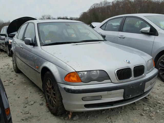 WBAAM5333XKG09383 - 1999 BMW 328I SILVER photo 1