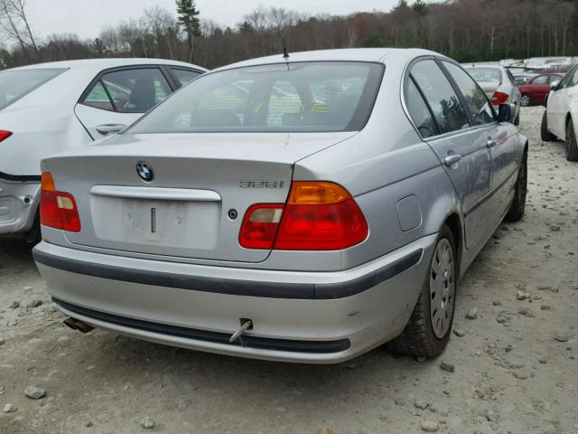 WBAAM5333XKG09383 - 1999 BMW 328I SILVER photo 4