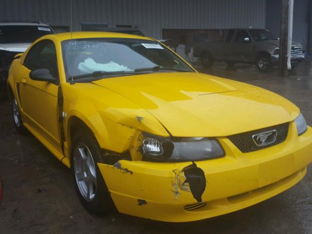 1FAFP40464F120118 - 2004 FORD MUSTANG YELLOW photo 1