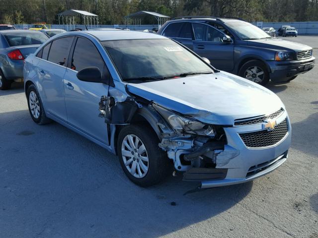 1G1PC5SH2B7177688 - 2011 CHEVROLET CRUZE LS BLUE photo 1