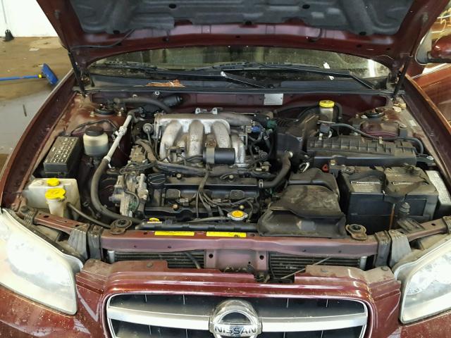 JN1DA31A23T402650 - 2003 NISSAN MAXIMA GLE BURGUNDY photo 7