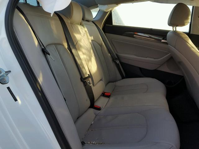 5NPE34AF7JH640105 - 2018 HYUNDAI SONATA SPO WHITE photo 6