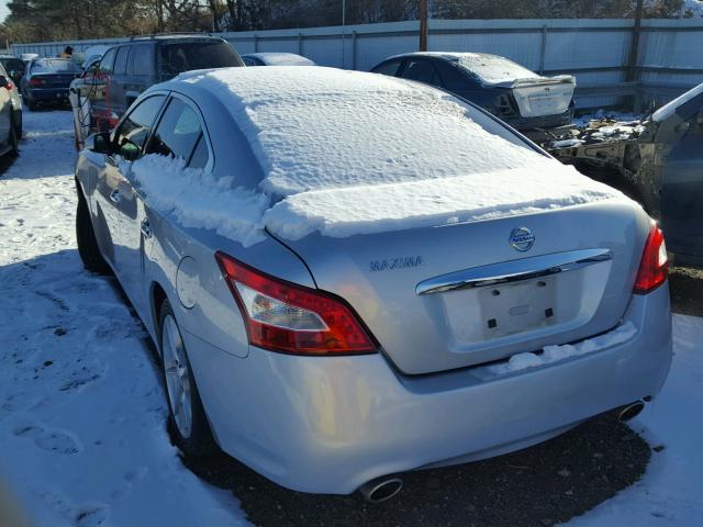 1N4AA5AP1BC817589 - 2011 NISSAN MAXIMA S SILVER photo 3