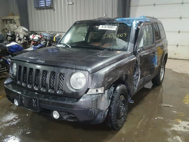 1C4NJRBB7HD179177 - 2017 JEEP PATRIOT SP CHARCOAL photo 2