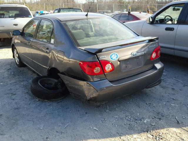 2T1BR32E76C562954 - 2006 TOYOTA COROLLA CE CHARCOAL photo 3