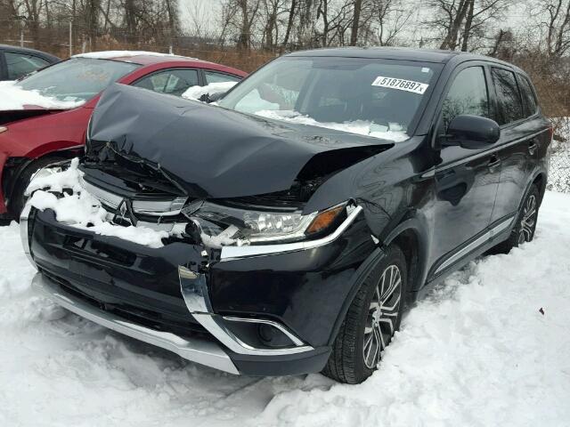 JA4AZ2A35HZ035584 - 2017 MITSUBISHI OUTLANDER BLACK photo 2