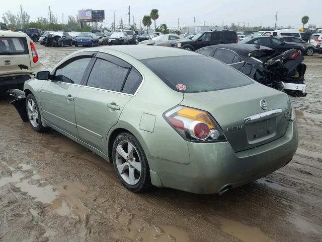 1N4BL21E67C224264 - 2007 NISSAN ALTIMA 3.5 GREEN photo 3