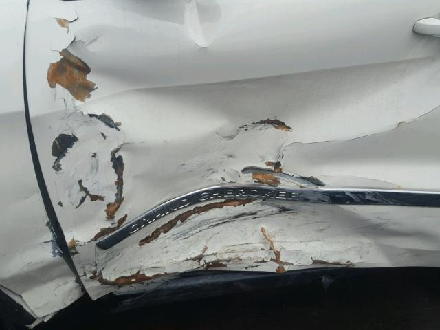 1J4RR4GG1BC547488 - 2011 JEEP GRAND CHER WHITE photo 9