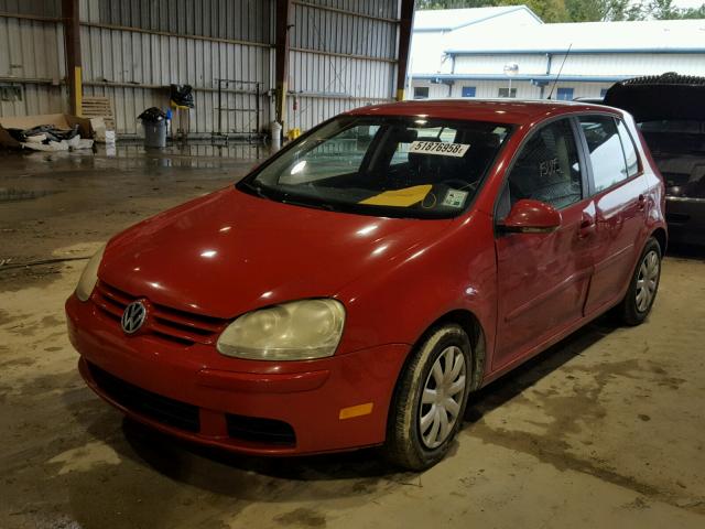 WVWDA71K49W141204 - 2009 VOLKSWAGEN RABBIT RED photo 2