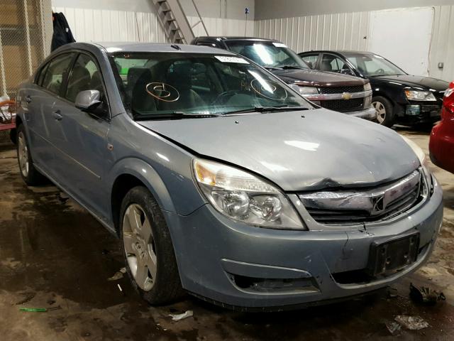 1G8ZS57N28F191794 - 2008 SATURN AURA XE BLUE photo 1