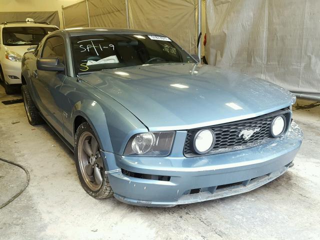 1ZVFT82H865167394 - 2006 FORD MUSTANG GT BLUE photo 1