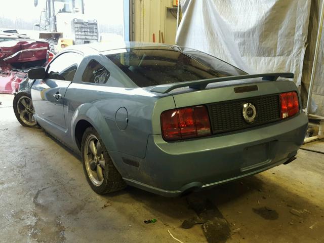1ZVFT82H865167394 - 2006 FORD MUSTANG GT BLUE photo 3