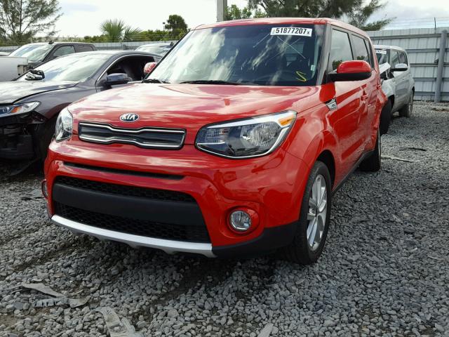 KNDJP3A5XH7425708 - 2017 KIA SOUL + RED photo 2