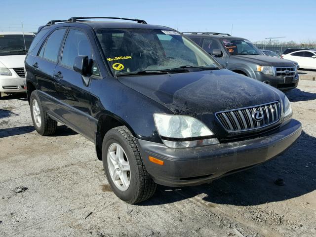 JTJHF10U010215614 - 2001 LEXUS RX 300 BLACK photo 1