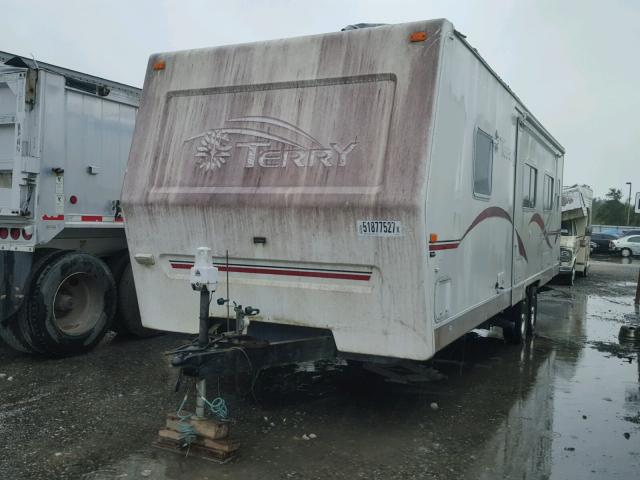 1EA1J292532803044 - 2003 TERR CAMPER WHITE photo 3