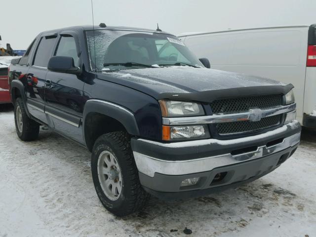 3GNEK12Z55G287668 - 2005 CHEVROLET AVALANCHE BLUE photo 1