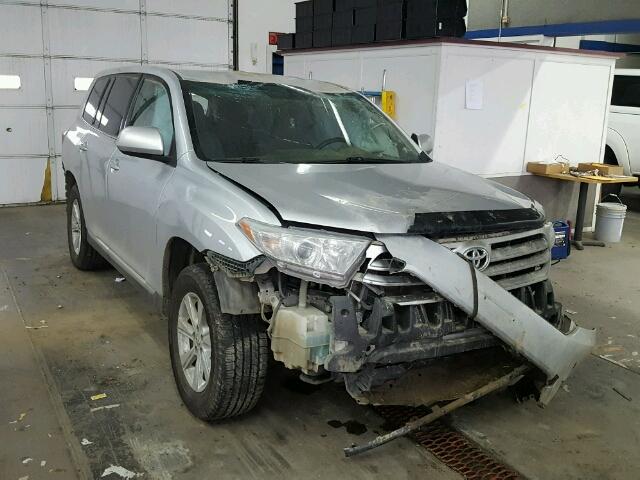 5TDBK3EH5DS181733 - 2013 TOYOTA HIGHLANDER GRAY photo 1