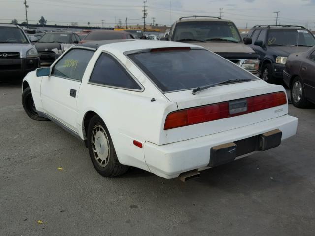 JN1HZ16S9HX127102 - 1987 NISSAN 300ZX 2+2 WHITE photo 3