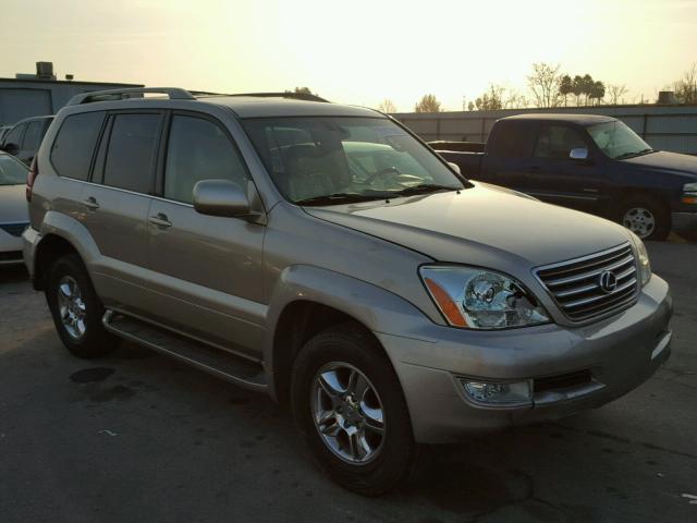 JTJBT20XX30008343 - 2003 LEXUS GX 470 GOLD photo 1