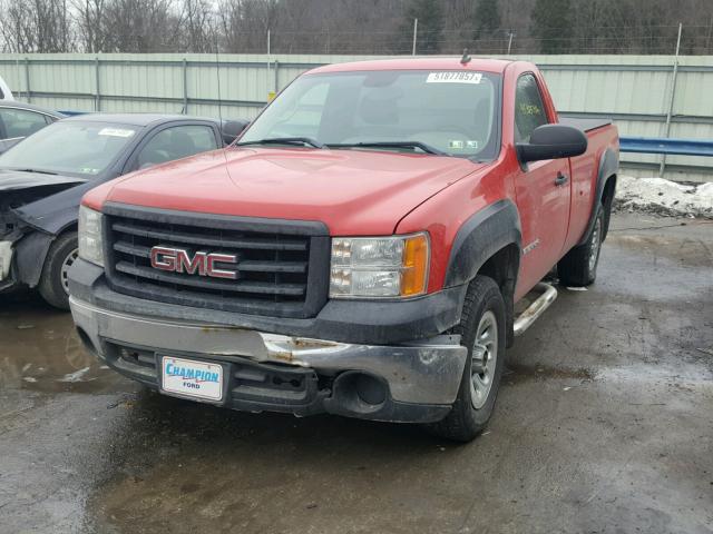 1GTEC14C17Z575656 - 2007 GMC NEW SIERRA RED photo 2