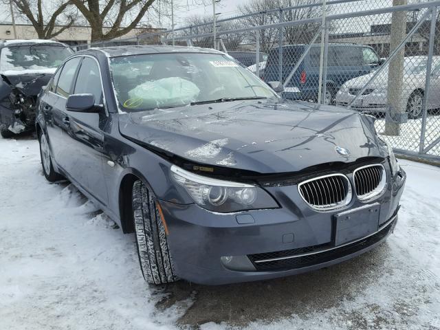 WBANV93538CZ69639 - 2008 BMW 535 XI GRAY photo 1