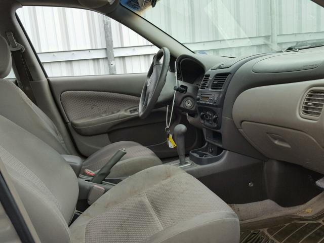 3N1CB51D44L477032 - 2004 NISSAN SENTRA 1.8 TAN photo 5