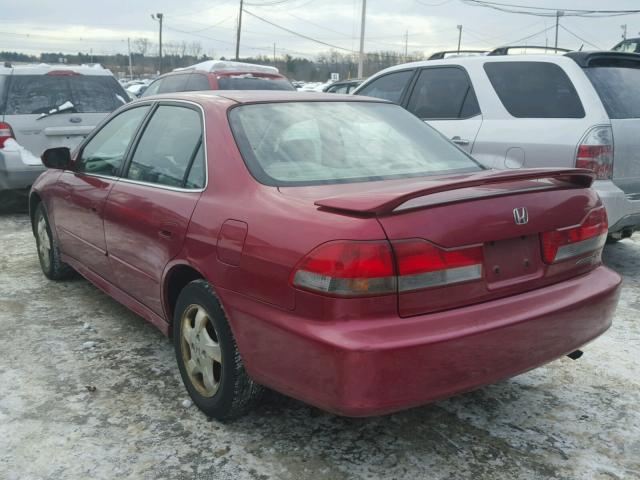 1HGCG66832A070776 - 2002 HONDA ACCORD EX RED photo 3